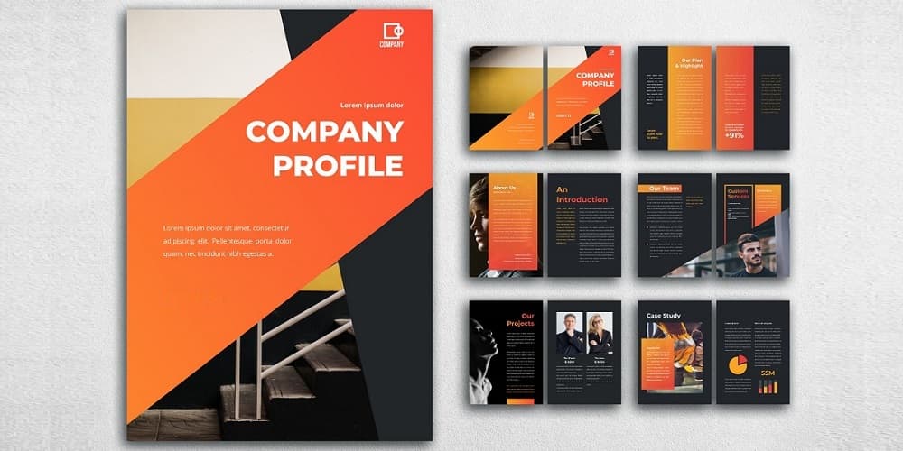Company Profile Design Dubai